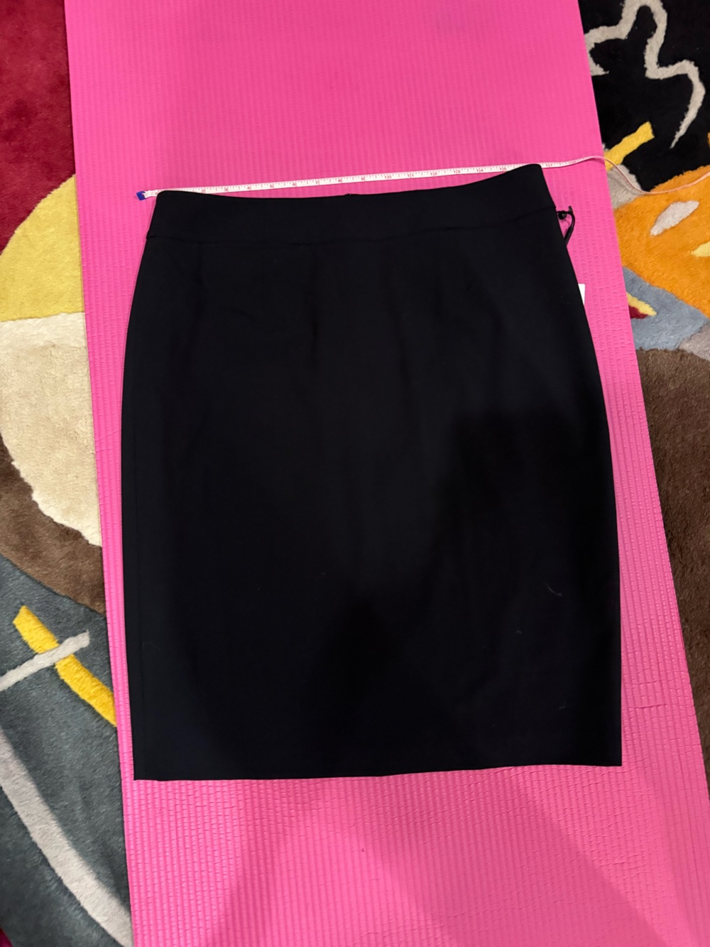 NWT Calvin Klein Navy lined Pencil Skirt size 12